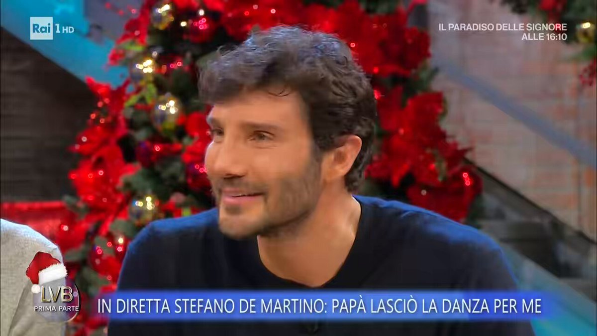 “Mio padre l’affetto me lo ha sempre dimostrato con i gesti più che con le parole”. Stefano De Martino a #LVB