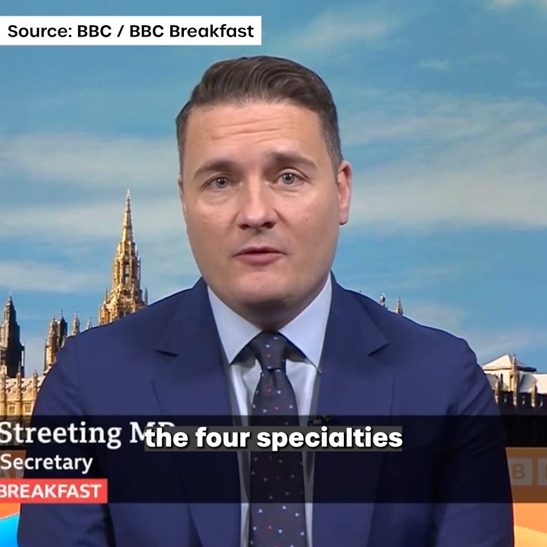 We're launching a new online hospital which will initially cover nine health conditions with some of the longest waiting lists. Watch Wes Streeting on BBC Breakfast explaining how NHS Online will give patients more choice in their care.