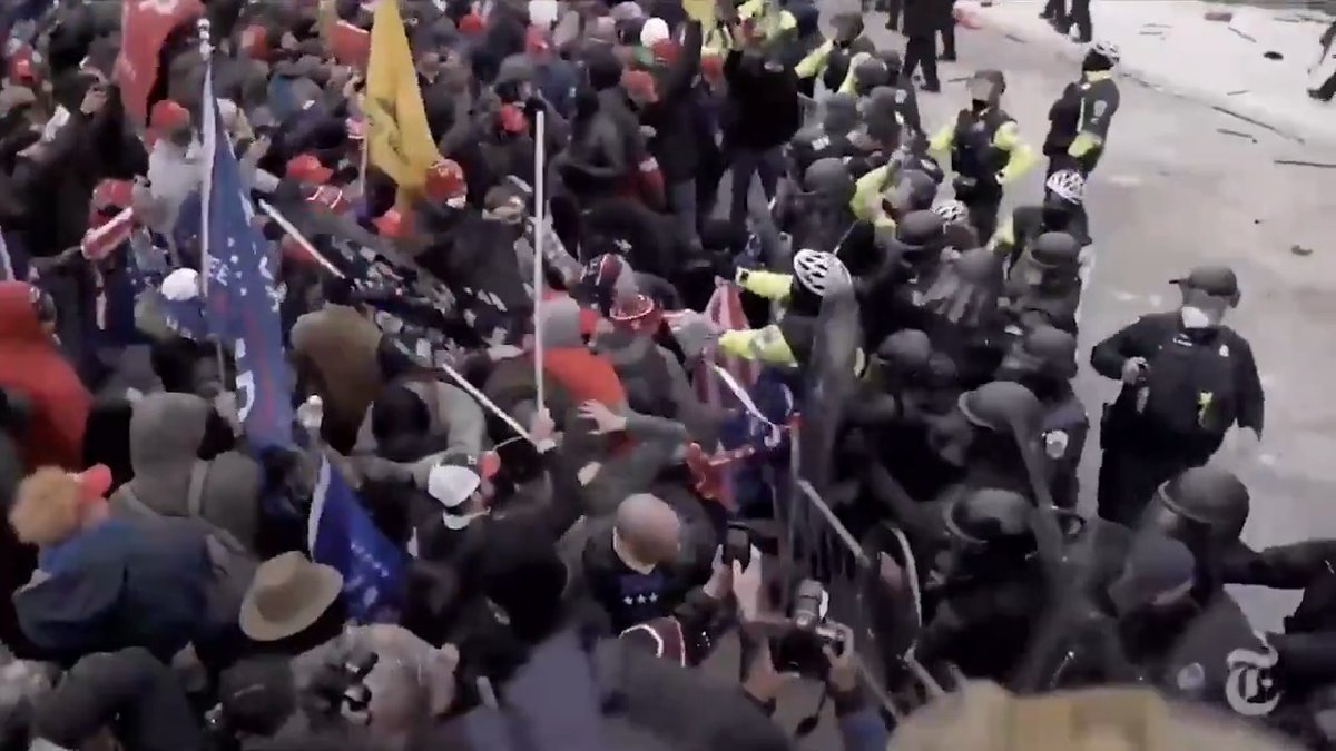 Five years ago today, a violent mob incited by Donald Trump stormed the Capitol and tried to overturn the results of the 2020 election.