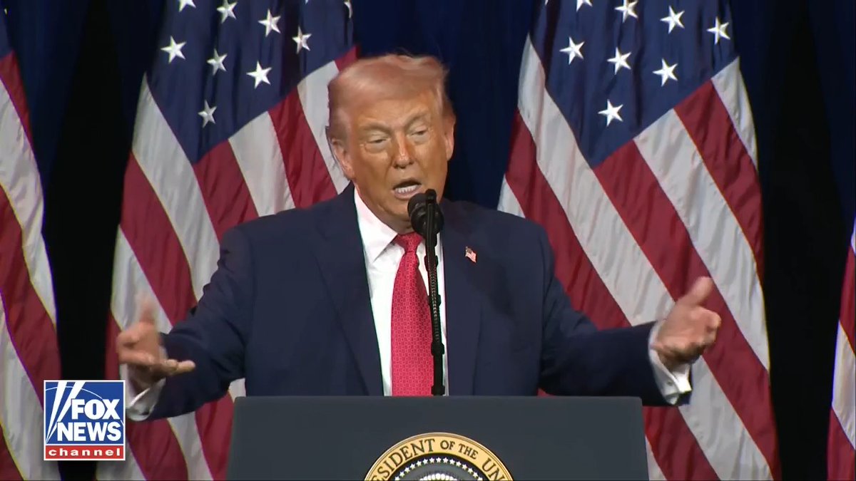 TRUMP ON BIDEN: "The autopen was your president." "The only thing he signed was — which is nice — was Hunter's pardon."