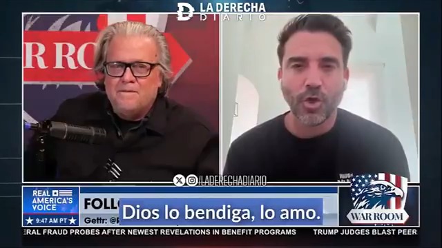 Javier Negre medalla de oro y record mundial de lamebotas del pederasta Donald Trump (y de Steve Bannon, socio de Epstein): "Dios lo bendiga, lo amo". Además de joyas como no hubo muertos en el secuestro de Maduro o que financia la agenda woke. 👉