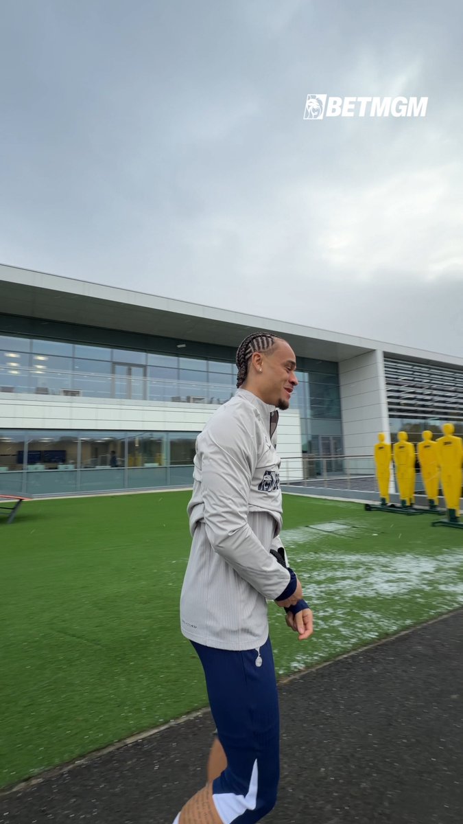 Out to train in the snow 🥶 💪 BetMGM UK