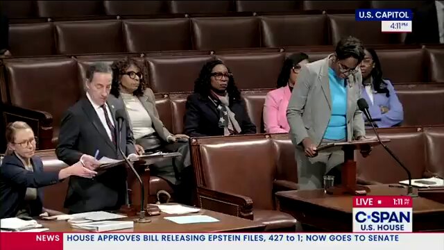 🚨BREAKING: Stacey Plaskett is having a MELTDOWN after having a censure resolution brought against her. She looks PETRIFIED! All she has is "BUT TRUMP." Do you agree that This woman should be EXILED from DC PERMANENTLY? YES or NO? IF Yes, Give me a THUMBS-UP👍!