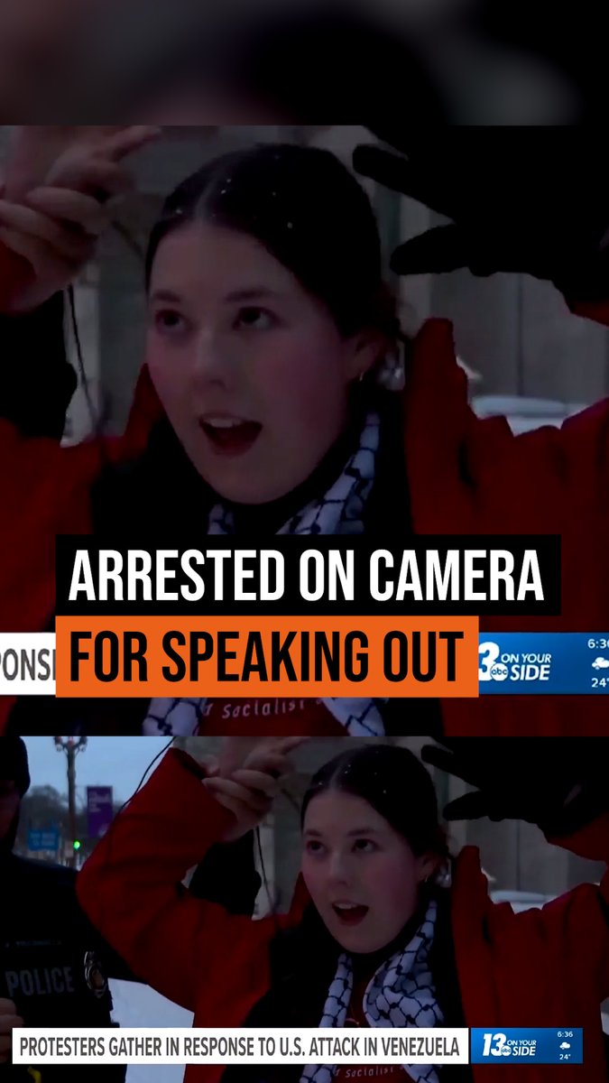 Protesters snatched from the streets after being interviewed on TV. This isn't some foreign dictatorship. This is the United States.