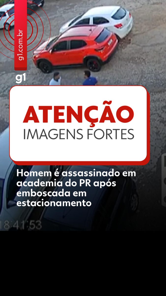 Homem é assassinado em academia do PR após emboscada em estacionamento motivada por ciúmes, diz polícia; crime foi filmado #g1