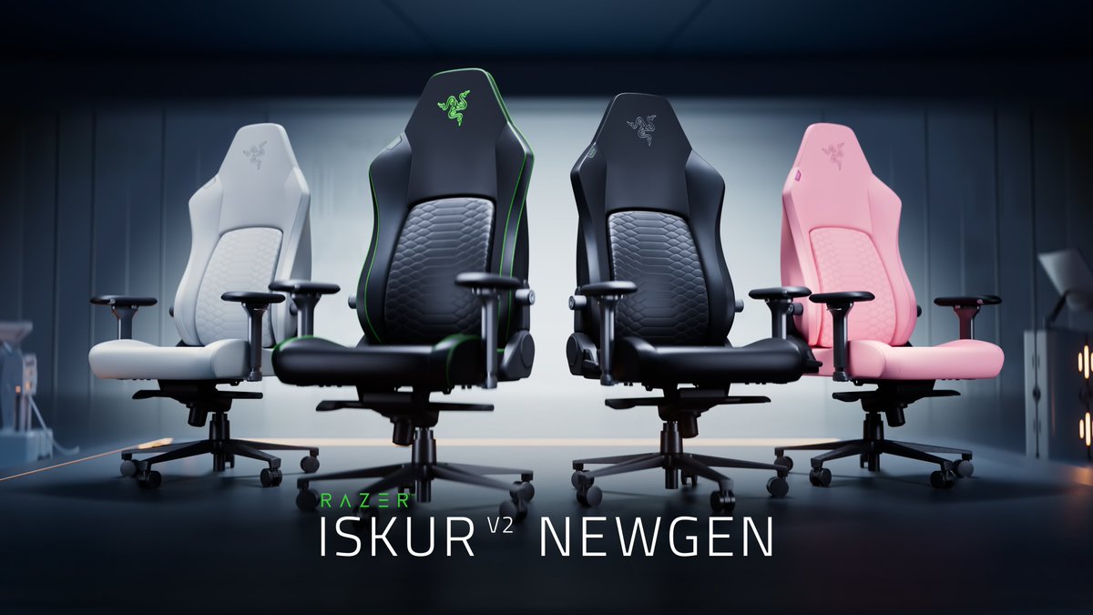 Crafted for all-day comfort, beat the heat with a gaming chair that breathes: Stay cooler, sit better, and game longer with the Razer Iskur V2 NewGen. Level up your game with the world’s first Razer HyperFlex™ Lumbar Support System – engineered for ergonomics, fully adjustable, and dynamically responsive. #CES2026Razer #RazerCES2026 #CES2026