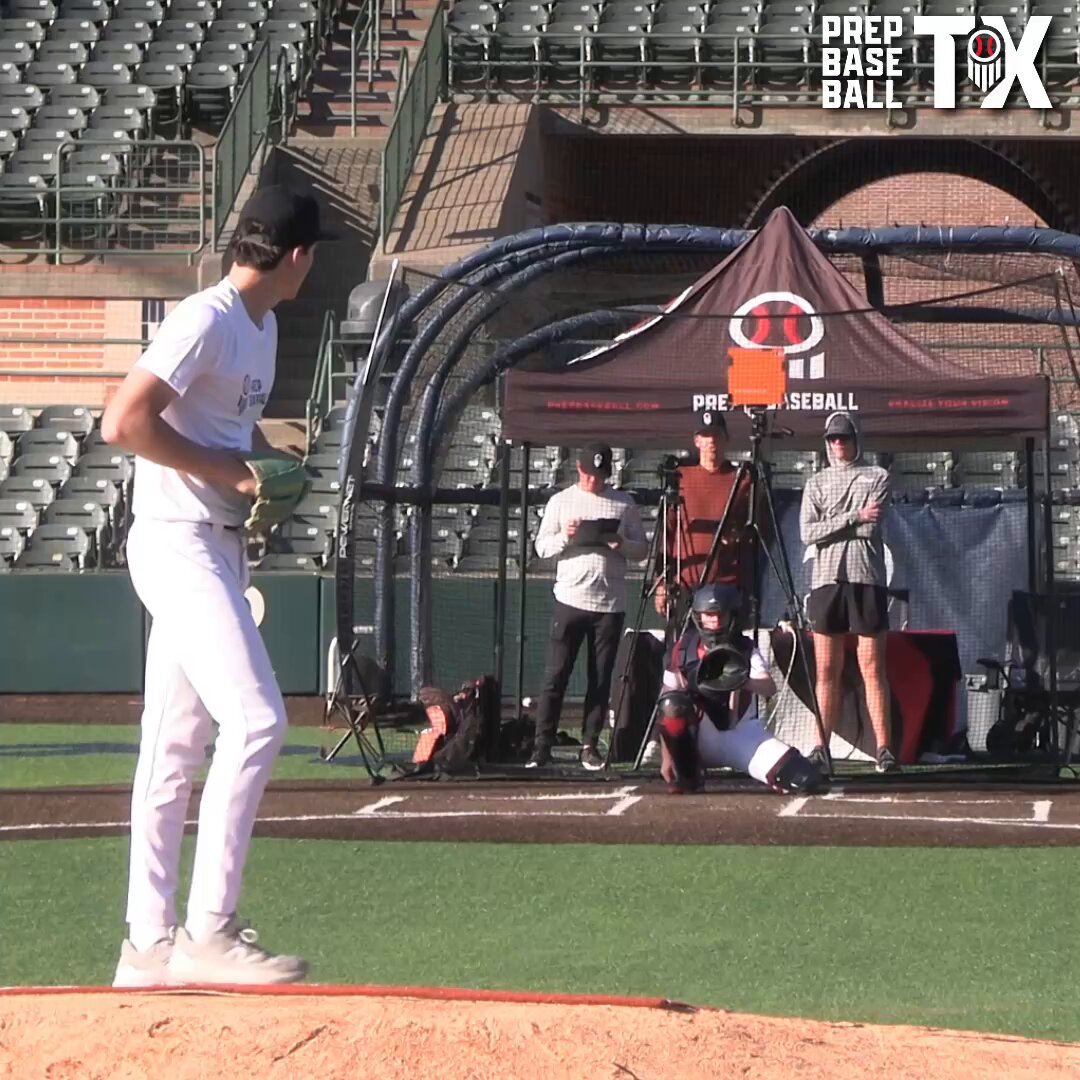 2029 RHP Vincent Pawlak Vincent Pawlak | Stratford Spartan Baseball FB: 87-88 CB: 71-72 SL: 74 CH: 79-82 The No. 10 ranked player in the TX ‘29 class looked the part at the Houston Preseason ID. 6’4, 190lb frame that projects well. Starter Profile. Commanded the CB/SL with 2400+ spin & late break. Has feel for the CH as well with ~17” HM. Another big arm coming through Stratford HS ✅. Shooter Hunt Prep Baseball Ben Green | Kyle Kilgo | Max Semler