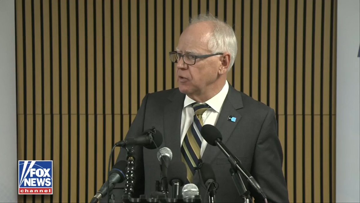 NEW: Minnesota Gov. Tim Walz accuses President Trump of trying to "destroy the rule of law" after he ends his re-election bid for governor: GOV. WALZ: "This is a concerted effort to try and destroy the president's opponents — to destroy the rule of law."