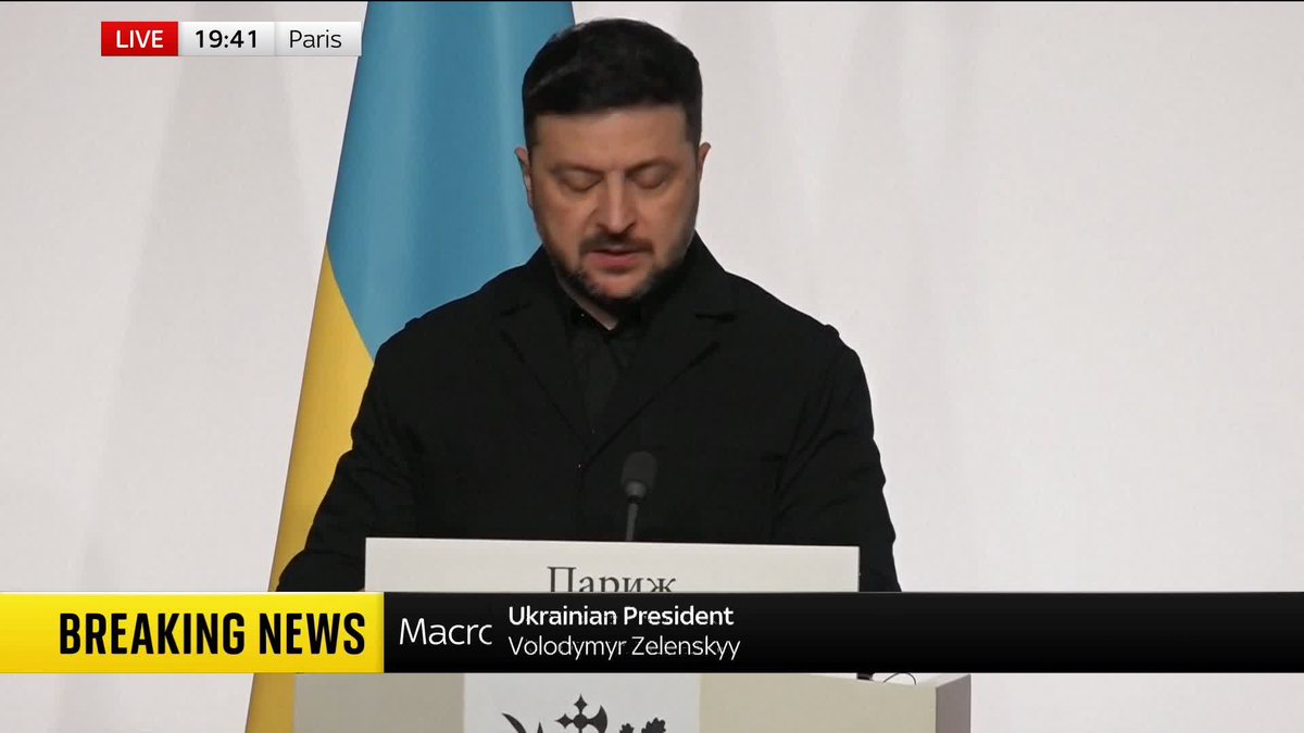 'We want to be ready so that when diplomacy reaches peace, we can deploy the forces of the coalition of the willing.' Ukraine's Volodymyr Zelenskyy describes the security guarantees agreed in the Declaration of Paris as "very concrete".