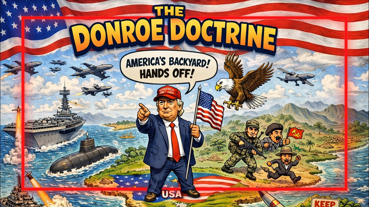 THIS IS KEY: The Globalists' New World Order System Has Already Failed- The Tripolar World Is HERE! China Wants This New Global Reality Reinforced By The 'Donroe Doctrine,' But Make No Mistake, Trump Is Reasserting Dominance In The Western Hemisphere For The US! "What You See Out Of Trump Is Being Done For The American People!"