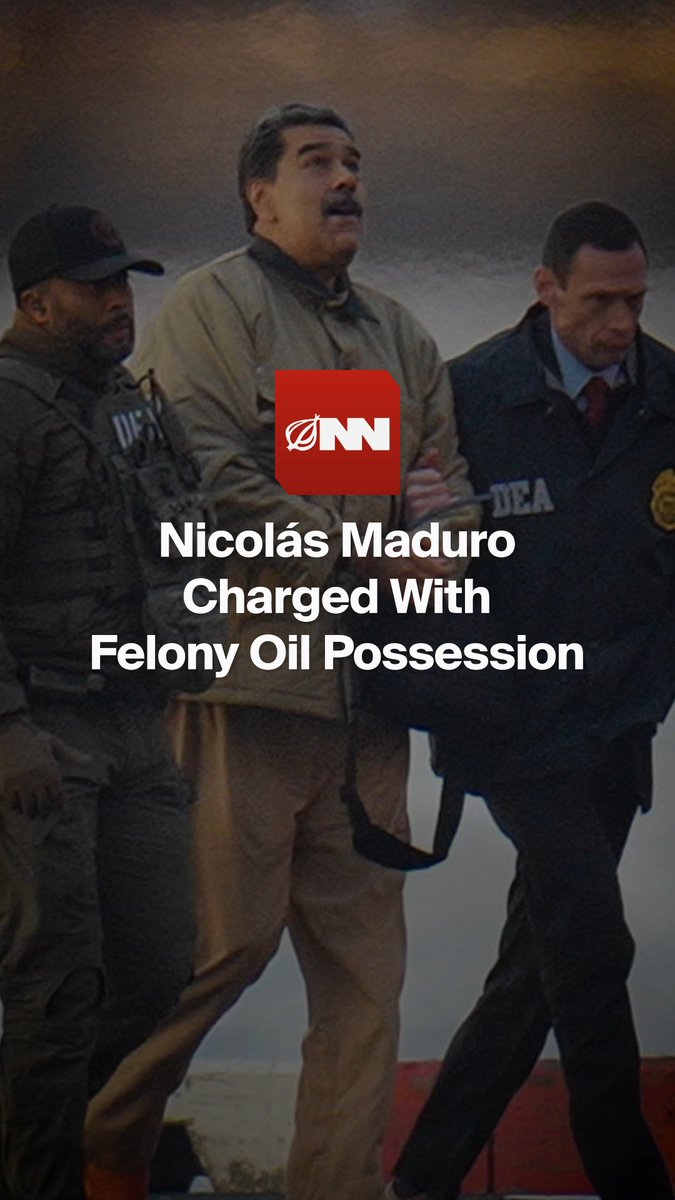 Nicolás Maduro Charged With Felony Oil Possession