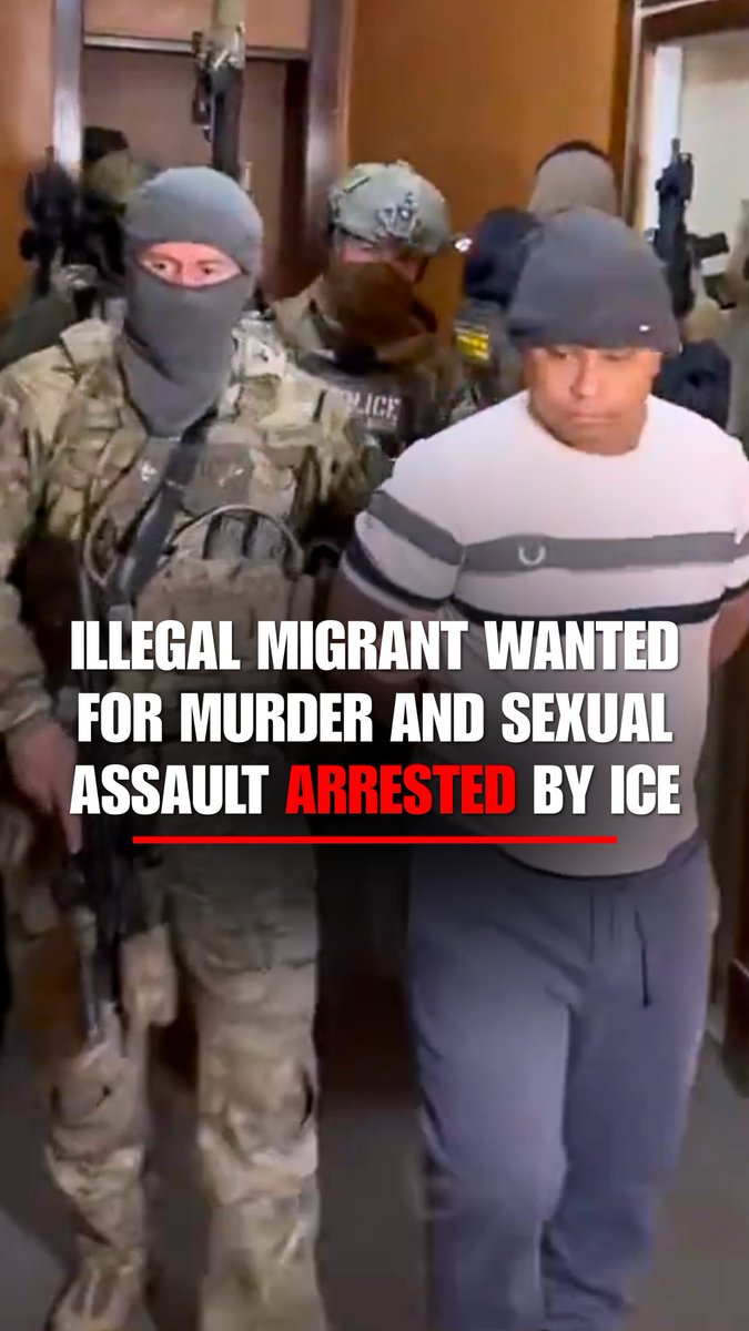 OFF THE STREETS: DHS Sec. Kristi Noem announces the arrest of an illegal alien in Minneapolis who is wanted for murder and sexual assault in Ecuador.