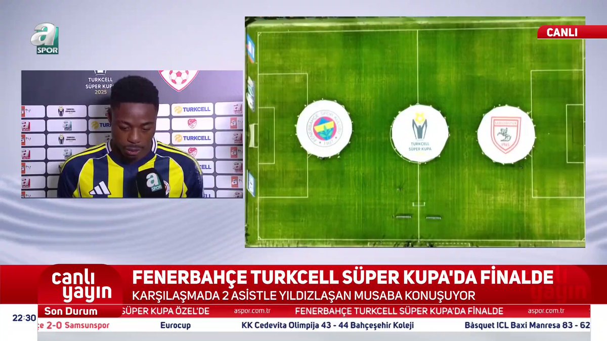 Anthony Musaba'nın gözyaşlarını tutamadığı anlar: “Şu an çok duygusalım. Çocukluğumdan beri hayalim. Çünkü Türkiye'nin en büyük kulübü Fenerbahçe'deyim. Üstelik 2 asistle başladım.”