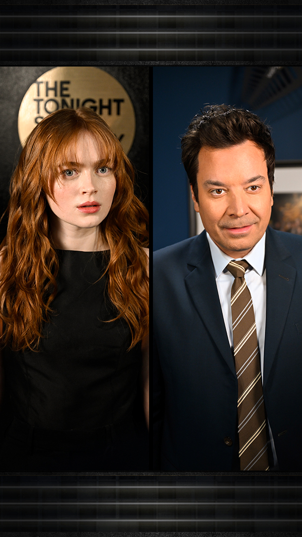 Snap out of it, Sadie Sink! stranger things #StrangerThingsOnFallon #FallonTonight