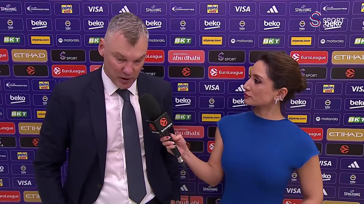 Šarūnas Jasikevičius'un Olimpiakos maçı sonrası görüşleri! 🟡🔵