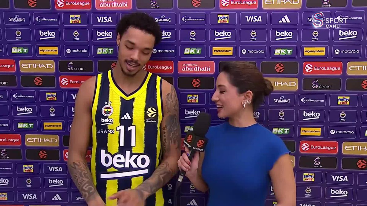 Maçın X faktörlerinden Brandon Boston JR'ın görüşleri! 😎