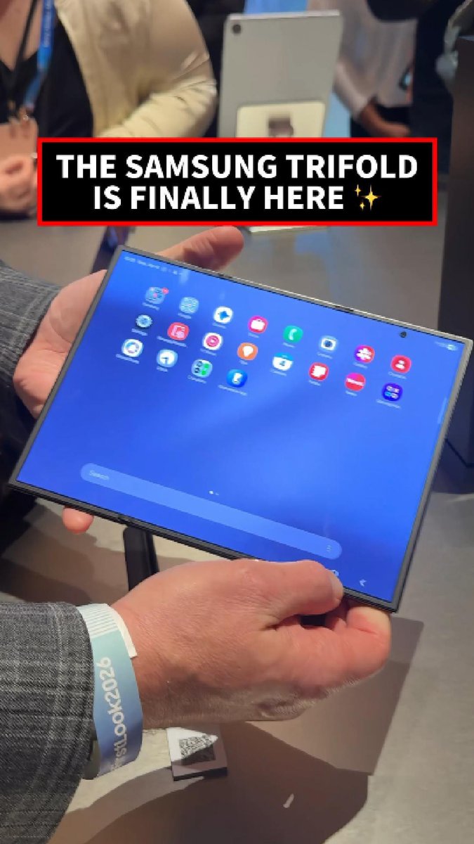 8. Samsung's new Galaxy Z Tri-Fold