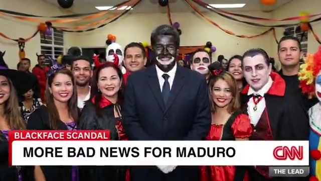 BREAKING: More Bad News For Maduro as Old Black Face Photos Surface