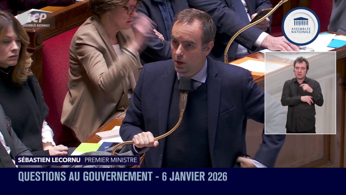 Sébastien Lecornu remet en place Mathilde Panot sur le régime de Maduro. Ça cogne