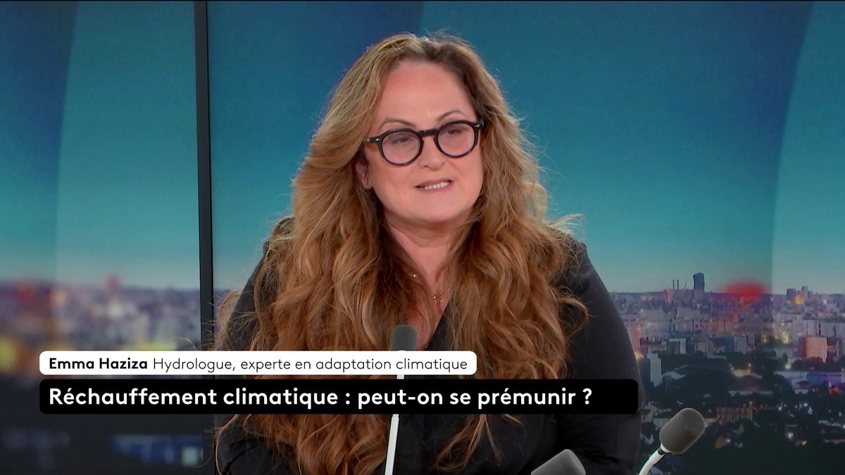 🔴 🗣️ "On parle des canicules. Le premier coût sur les canicules, c'est une question de santé", indique l'hydrologue Haziza Emma. Cette experte en adaptation climatique insiste sur les conséquences concrètes du changement climatique. Loïc de La Mornais #SurLeTerrain #Canal16
