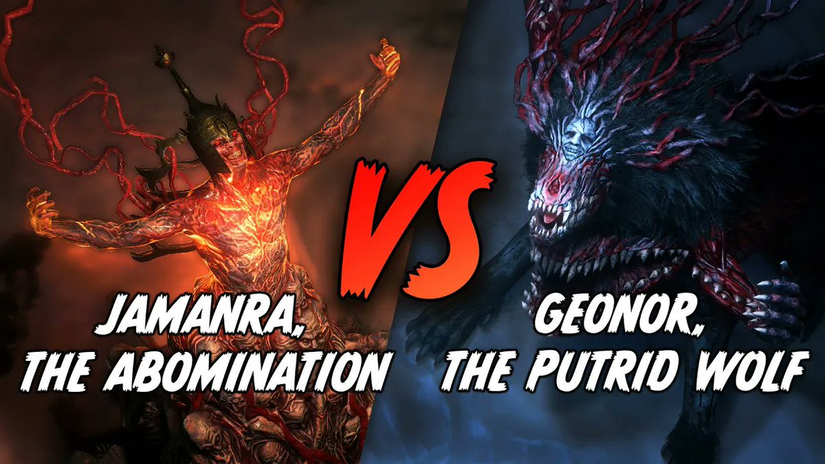 It's a battle of the corrupted Act Bosses in Path of Exile 2! Who will come out on top? Will Jamanra's aversion to cold damage be the advantage Geonor needs? Find out in today's Boss VS Boss!