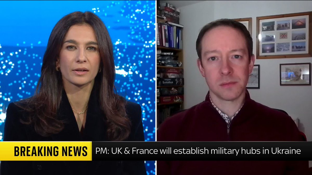 'This is a post-ceasefire arrangement and if we don't get to a ceasefire then this just remains a paper exercise.' Matthew Savill of RUSI talks to Yalda Hakim about the progress made by the coalition of the willing on Ukraine security guarantees. Live ➡️