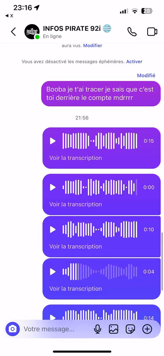 Ptdrrrrrr c’était réellement booba écoutez son vocal à la fin 😂😂😂😂😂