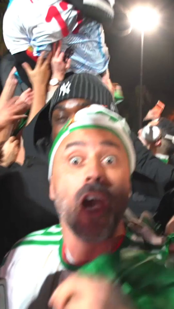 Algeria fans are already talking after booking a quarter-final clash with Nigeria 😅🔊