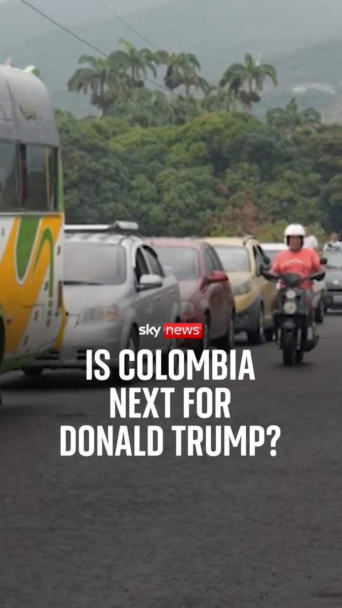 At the Colombian border Venezuelans queue to get out with the uncertainty over their future uppermost in their minds. Our chief presenter Mark Austin reports.