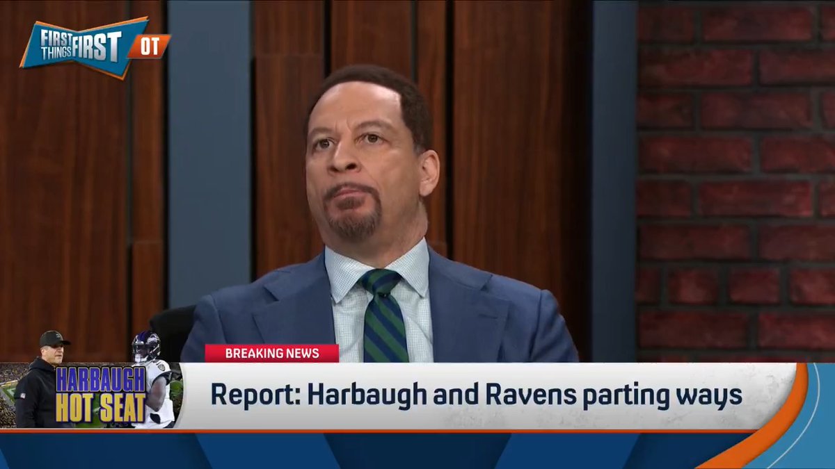 “I thought it was time, whether him and Lamar got along or not… I think they’ll be fine and this was the right move.” Chris Broussard reacts to the Ravens parting ways with John Harbaugh: