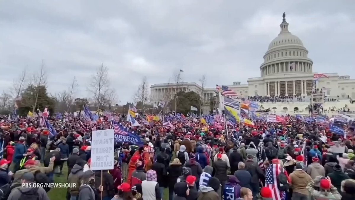 In the five years since Jan. 6, 2021, there has been a widespread fight over the story of that day. Lisa Desjardins was inside the U.S. Capitol and witnessed the storming firsthand. She has this look at the half-decade battle over the narrative.