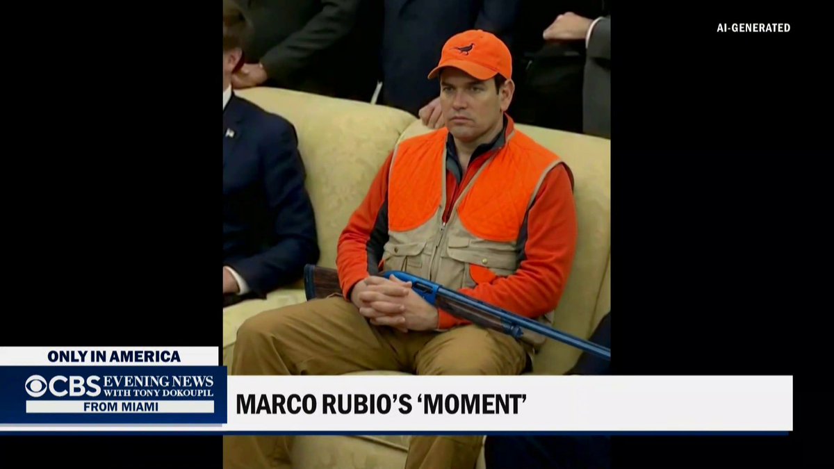 Marco Rubio has become one of the most influential figures in U.S. foreign policy and President Trump's point man on Venezuela. That's in addition to his roles as Secretary of State, interim National Security Advisor, acting National Archivist and USAID chief. Rubio's portfolio has led to a series of AI memes that are taking the internet by storm.
