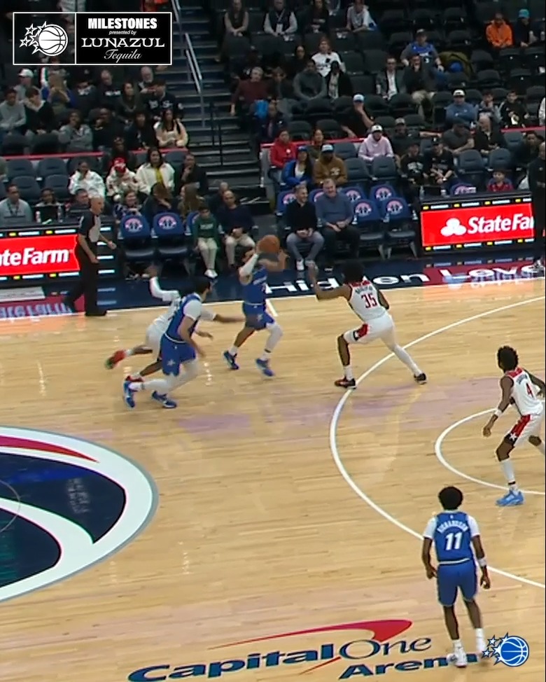 Jase Richardson at WAS highlights: 20 PTS* 3 AST 7-12 FG 3 3PM +17 +/- *marked a career-high
