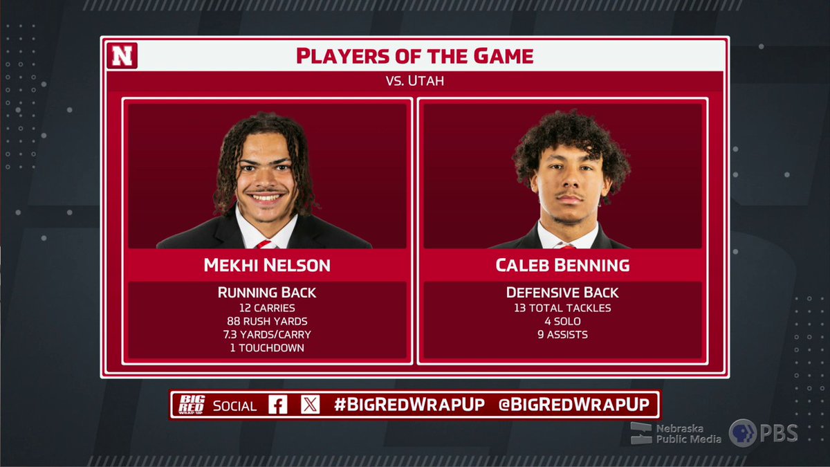Despite the tough outcome, Mekhi Nelson and Caleb Benning earn Players of the Game‼️