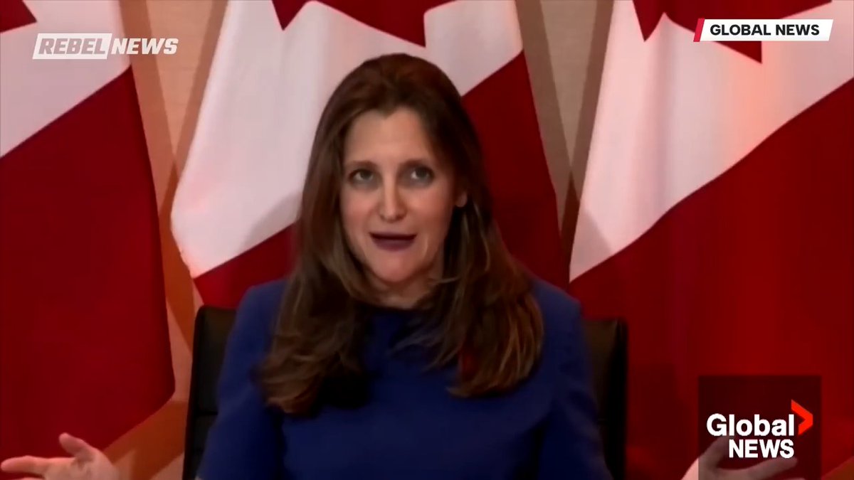 Freeland siphoned billions of Canadian tax dollars to Ukraine, now she’s Zelenskyy’s economic advisor 🇨🇦🇺🇦 The architect of Canada's record deficits, soaring debt, and bank freezing of Freedom Convoy protesters now takes an advisory role from Volodymyr Zelenskyy / Володимир Зеленський to "transform" Ukraine's economy. Former Finance Minister Chrystia Freeland has been named economic advisor to Ukraine by President Volodymyr Zelenskyy, showing just how intertwined Canadian leadership has become with self-serving globalist agendas, often at the expense of domestic priorities Though Freeland is still a sitting Liberal MP for Toronto's University-Rosedale riding, she stepped down from cabinet last September to become Canada's special envoy for Ukraine's reconstruction. Now, Zelenskyy's announcement on X praised her "extensive experience in attracting investment and implementing economic transformations,” except that her domestic legacy tells a different story. Freeland has overseen record deficits, pushing national debt beyond $1.5 trillion, and was the architect behind Canada's unprecedented state-orchestrated financial warfare, where she oversaw the freezing of peaceful Freedom Convoy protesters' bank accounts in 2022. Later that year, Freeland was ridiculed for advising cash-strapped Canadians to simply cancel Disney+ subscriptions amid the soaring inflation that she helped create. As Canada’s financial situation deteriorated under her watch, Freeland has committed and funnelled over $22 billion in aid to Ukraine. Given these details, MP Roman Baber highlighted this likely conflict of interest on X, questioning why Freeland hasn't resigned her seat. Inquiring with Canada's Conflict of Interest and Ethics Commissioner about the same yielded a standard, non-response: Freeland falls under both the MP Code and the Conflict of Interest Act, aimed at preventing officials from advancing private interests. Citing confidentiality, the office provided no specifics on whether this was a conflict and instead directed queries back to Freeland. Following this media scrutiny and public outcry, Freeland clarified on X that the role is unpaid and voluntary. She said that she plans to step aside from her envoy position and leave Parliament. But the damage is done, and those moves should have happened before she took this position, not after. After all, how can a sitting MP advise a foreign government mired in corruption? Especially one labelled a beacon of democracy despite Zelenskyy's dissolution of parliament, ban on opposition parties, church closures, and media shutdowns? Ukraine's own corruption scandals amplify just how exploitative this entire arrangement truly is. Canadians are forced to bankroll billions for a war-torn government riddled with corruption, while the woman most responsible for our economic hardship is rewarded with a comfortable advisory role by Zelenskyy. This saga echoes broader Liberal failings overseen by Freeland, with Policy Horizons Canada's "Future Lives" report warning of a dystopian 2040 Canada marked by economic collapse, inequality, and starving Canadians forced to forage to survive. All the while, Freeland’s inner circle thrives. It’s a cozy club—one where taxpayers serve as the ATM for globalist ambitions and personal financial gain. If Freeland is truly an economic genius, why is Canada in shambles? Her appointment reeks of rewarded loyalty, leaving Canadians to pay the price while foreign entanglements take precedence and domestic priorities crumble in the dust of her Kyiv departure.