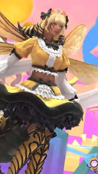 ⚔️「至天の座アルカディア」完結記念⚔️ ━━━━━━━━━━━━━━━━━━━ 闘士たちの紹介-ライトヘビー級2 ハニー・B・ラブリー CV.#関根瞳 「あま～い蜜蜂、ハニー・B！ ラブリーにはじめるよ！」 🌐 #FF14 #霧の中の理想郷