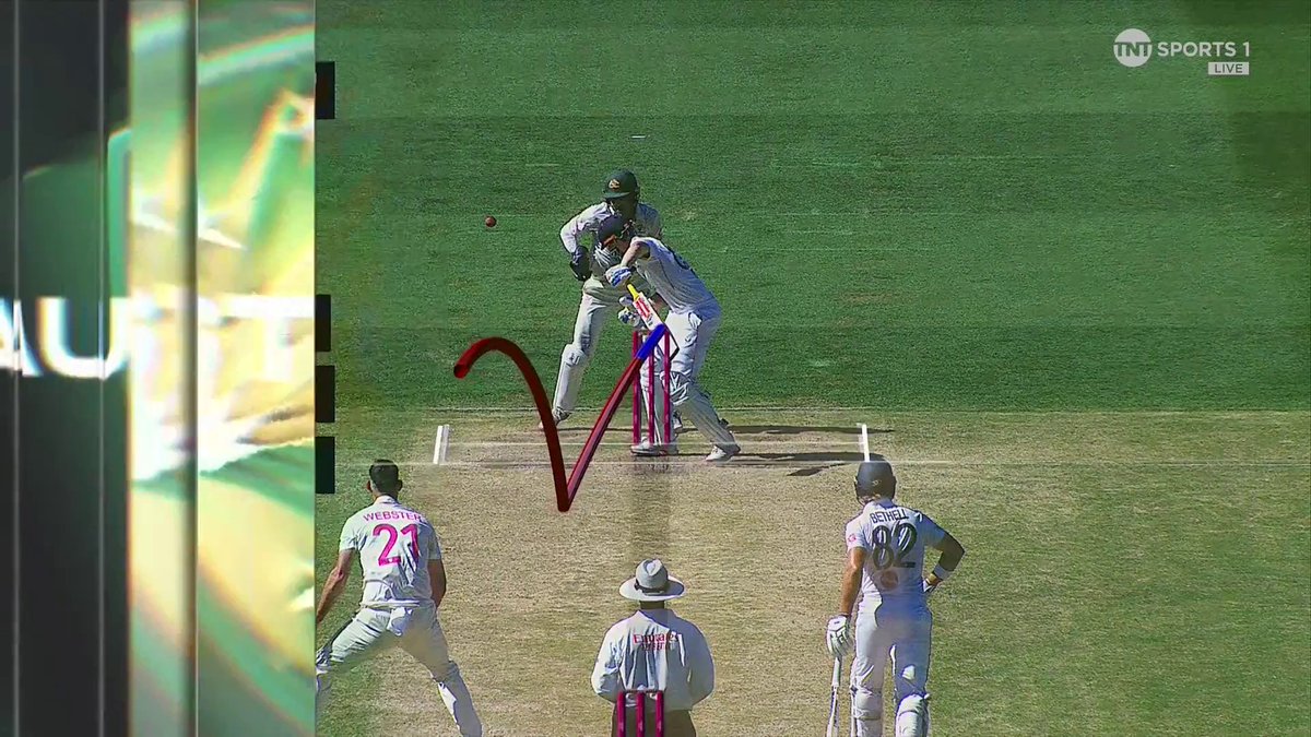 Will Jacks’ stint at the crease is short-lived as Webster takes two wickets in three balls!