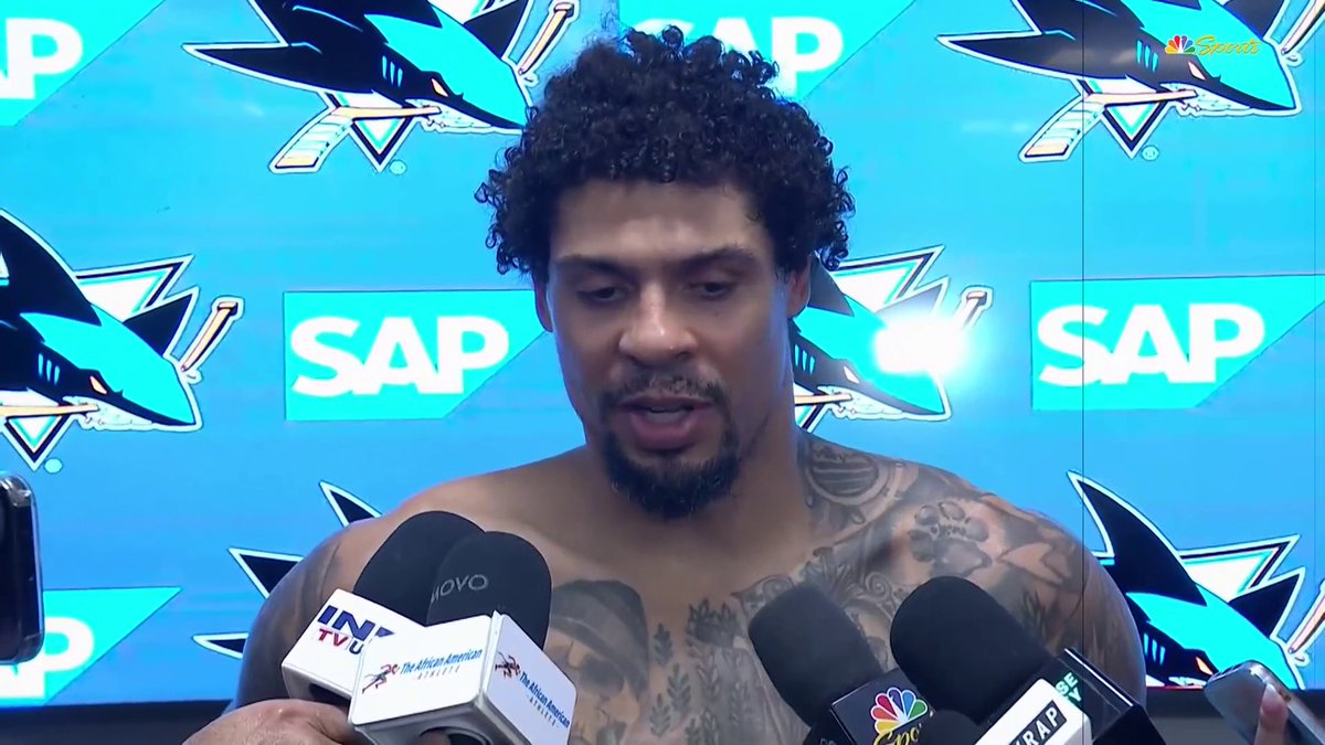 Ryan Reaves explains why he fought with Mathieu Olivier 🤔
