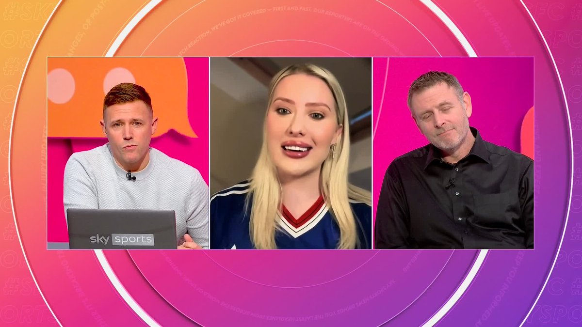 "I think Gareth Southgate would make a good interim manager at Manchester United..." The Sky Sports studio reacts to fan voice notes on who could be next in the Man United dugout 😮