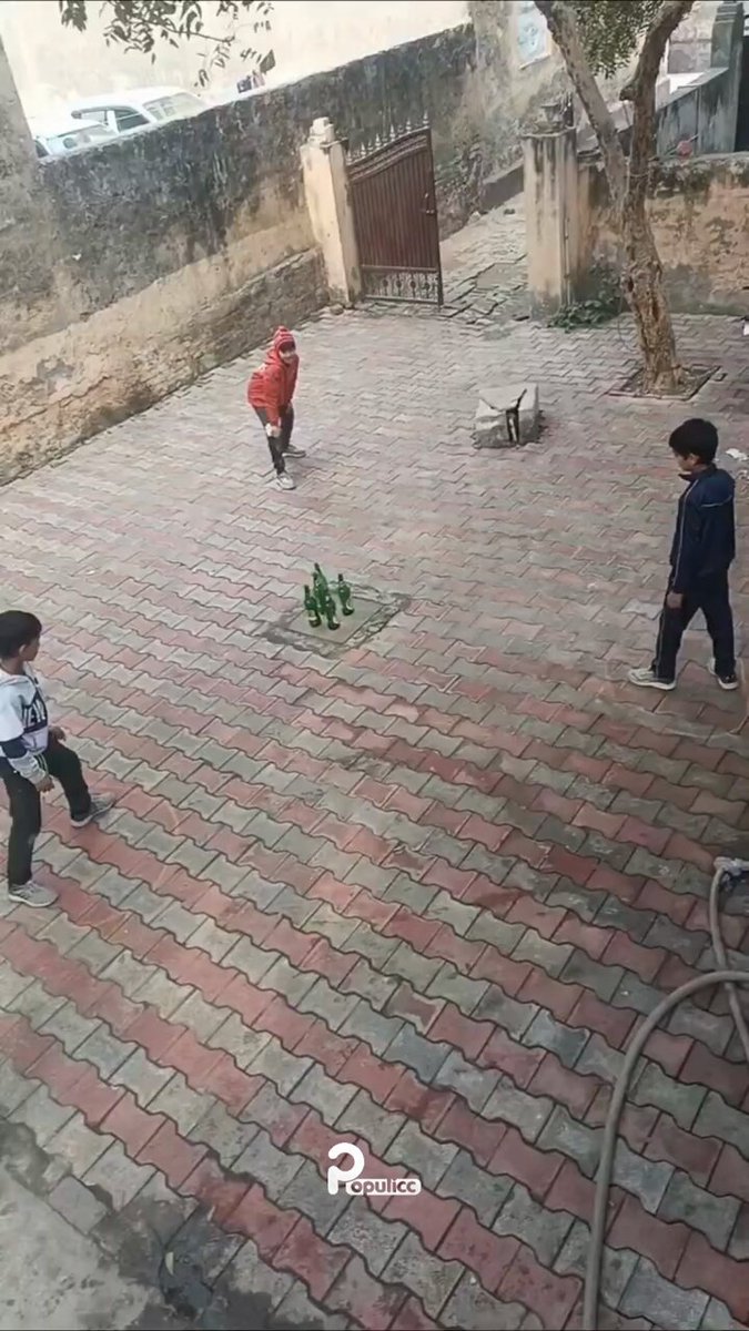 Kendi arasında "3 şişe toplayan kazanır" oynayan bir arkadaş grubu.
