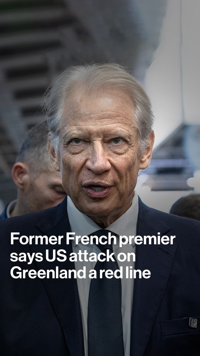 "It would be unprecedented, so absolutely unacceptable." Former French Prime Minister Dominique de Villepin tells Francine Lacqua any attack by the US on Greenland would be a red line for Europe
