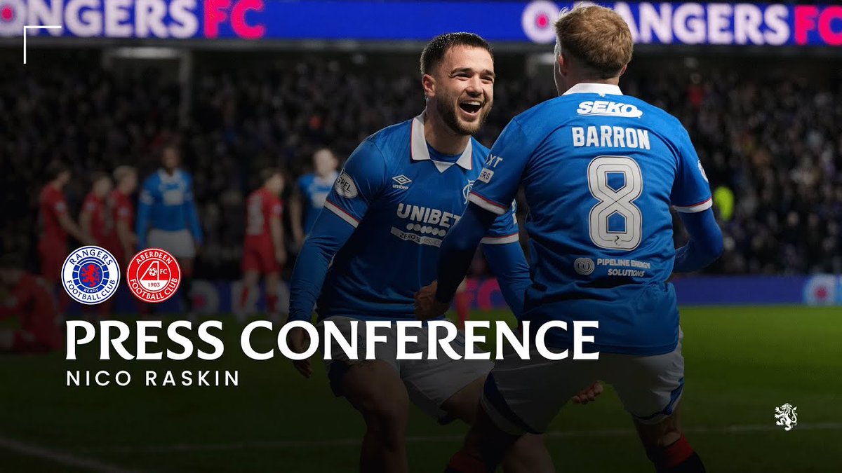🎙️ Nico Raskin spoke to the press following yesterday's win against Aberdeen.