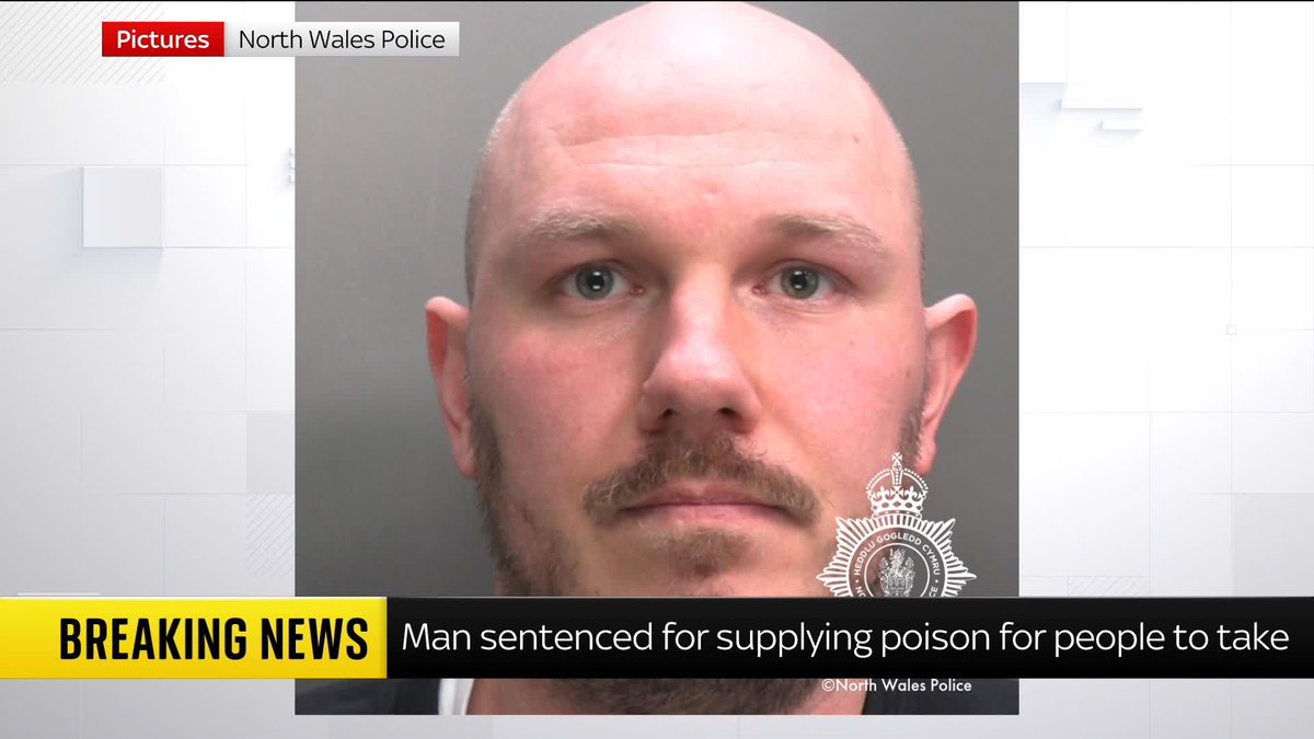 BREAKING: A man who sold chemicals online to assist suicide has been jailed for 14 years. Read more on this story here: 📺 Sky 501, Virgin 602, Freeview 233 and YouTube