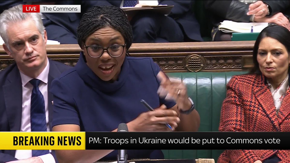 'If Badenoch can't see the conflict of interest, then she shows no judgement and no leadership at all.' Starmer criticises the Tory leader over her support of the Tory shadow attorney general who is acting as a lawyer for Roman Abramovich #PMQs