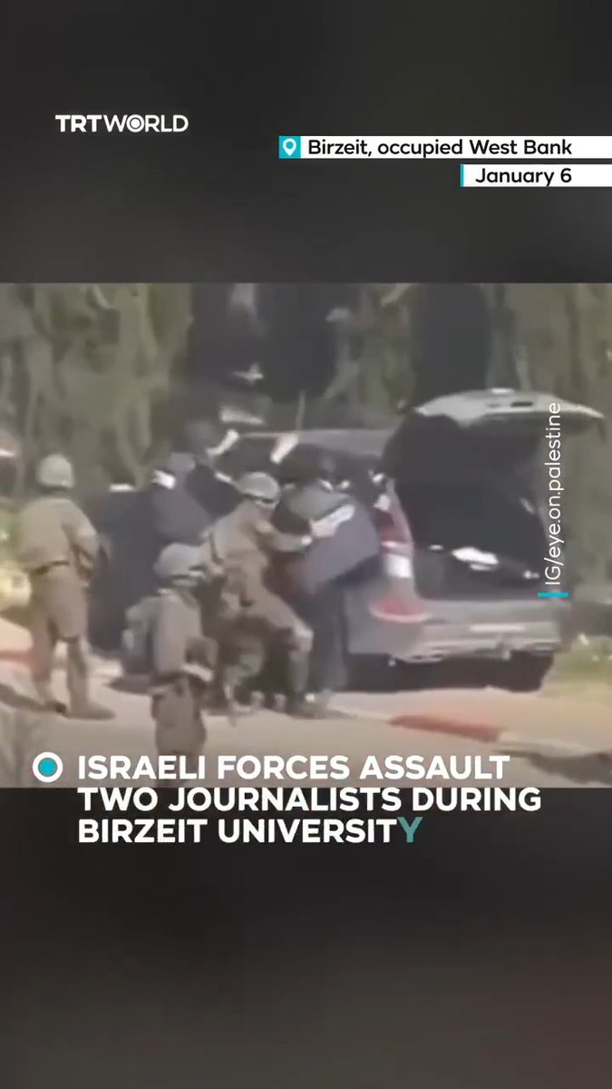 Israeli forces assaulted two Palestinian journalists during the deadly raid they conducted at Birzeit University, in the occupied West Bank, on January 6