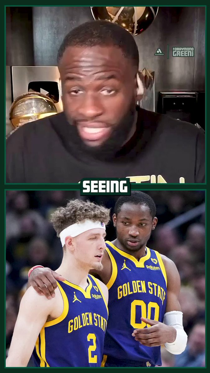 🗣️ 🗣️ 🗣️ Jonathan Kuminga is the kind of guy you want in your locker room #NBA