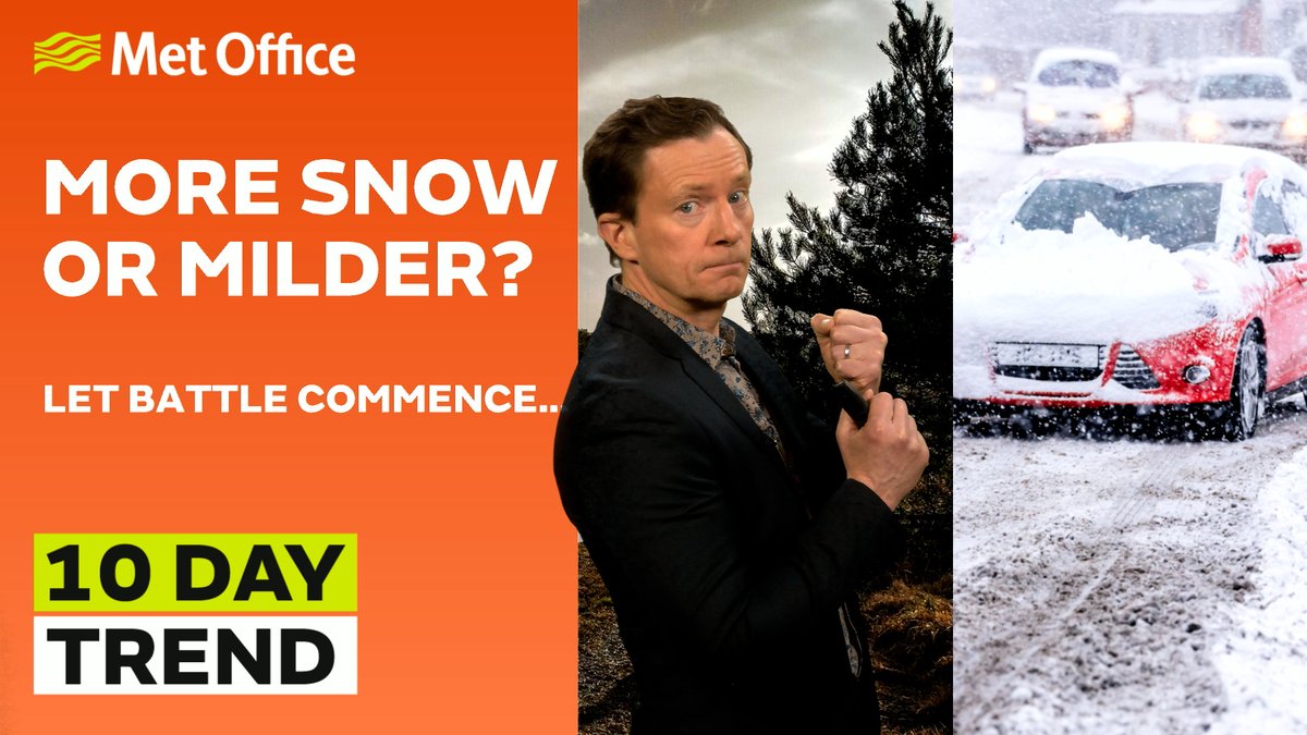Further snow likely but when and where? Learn more in our latest 10 day weather forecast with Alex Deakin 👇