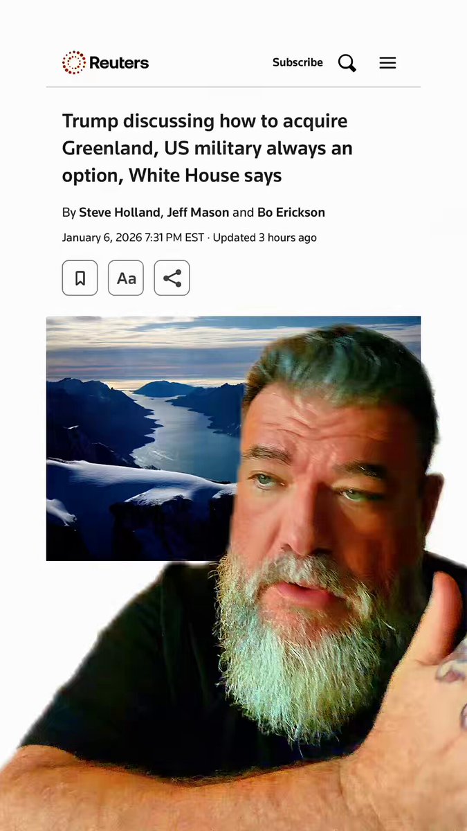 White House says military "an option" for acquiring Greenland