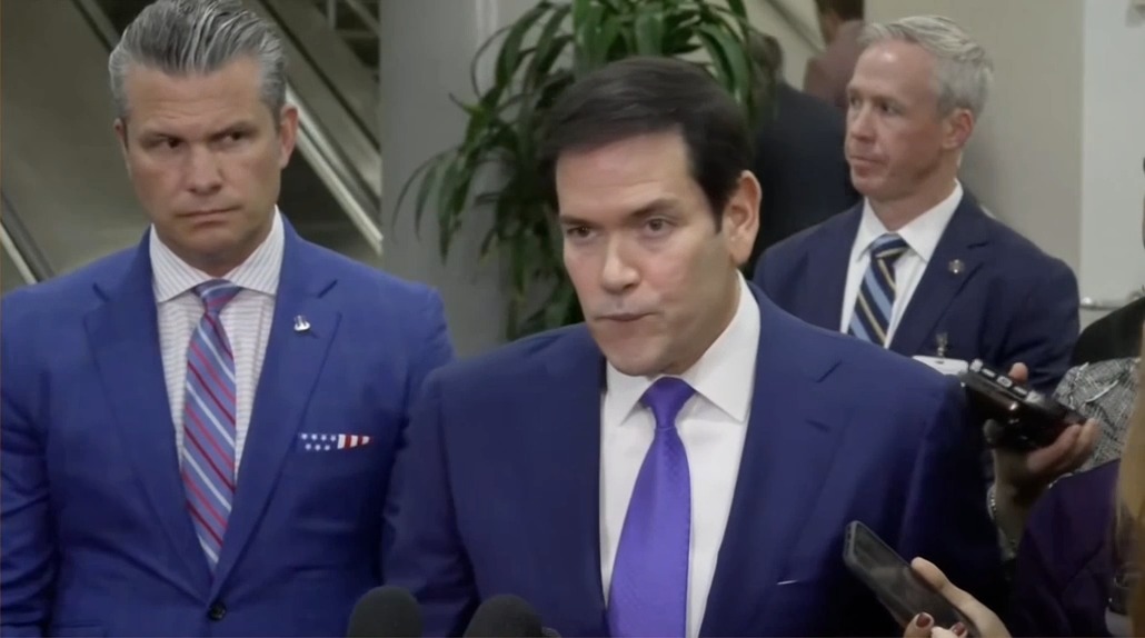 Q: How much will US involvement in Venezuela cost the taxpayer? Rubio: It doesn't cost us any money Q: The whole operation costs no money? Rubio: I don't have the numbers