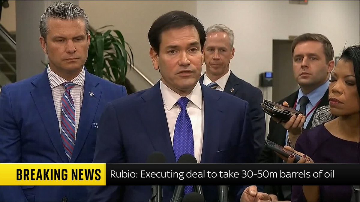Marco Rubio tells Sky News' Martha Kelner that the U.S. is not ‘winging it’ in Venezuela after criticism from Democratic senators about the administration's plan to "run" the country. Live updates: 📺 Sky 501 and YouTube